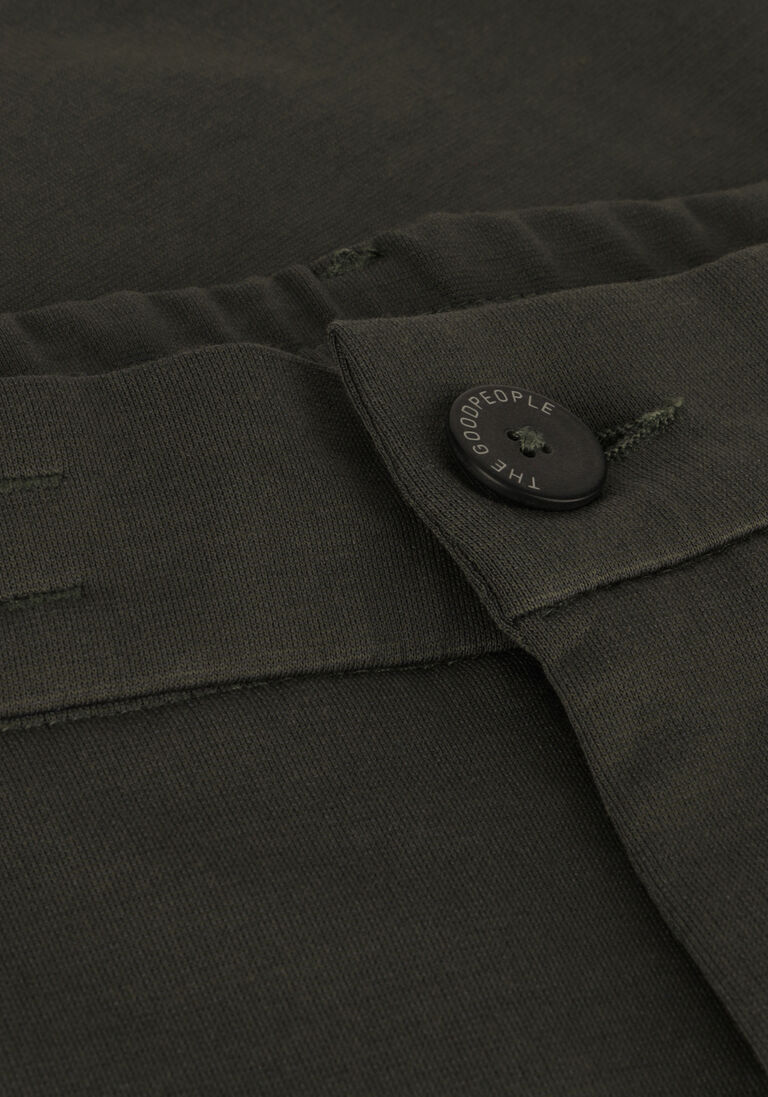THE GOODPEOPLE donkergroene the goodpeople chino bruno