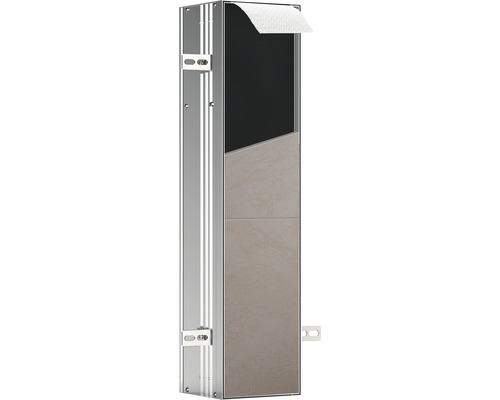 WC-module emco asis plus inbouw, bovendemontage, 658 mm, aanslag links, 975611012