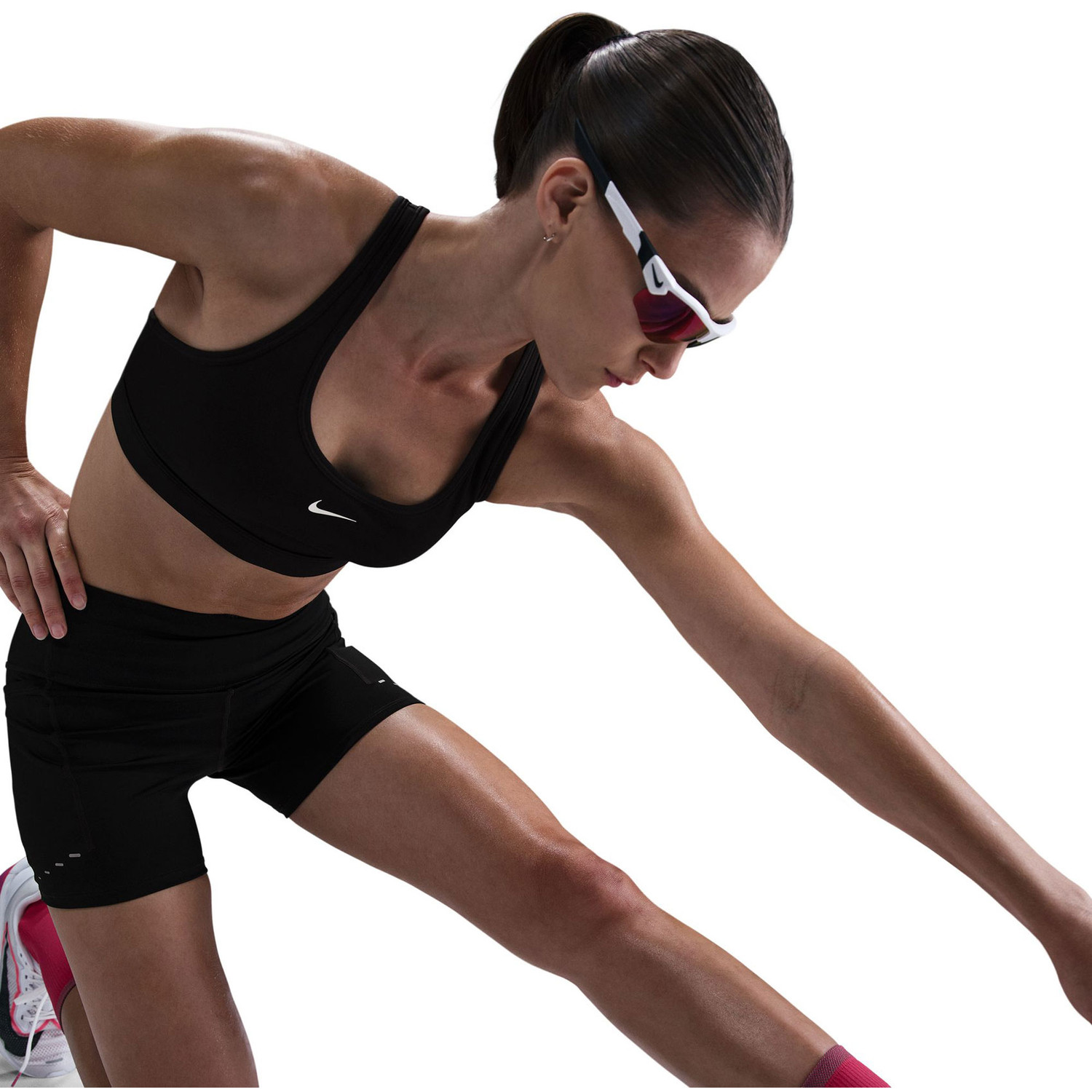 Nike Shirt Korte Legging Set Dames