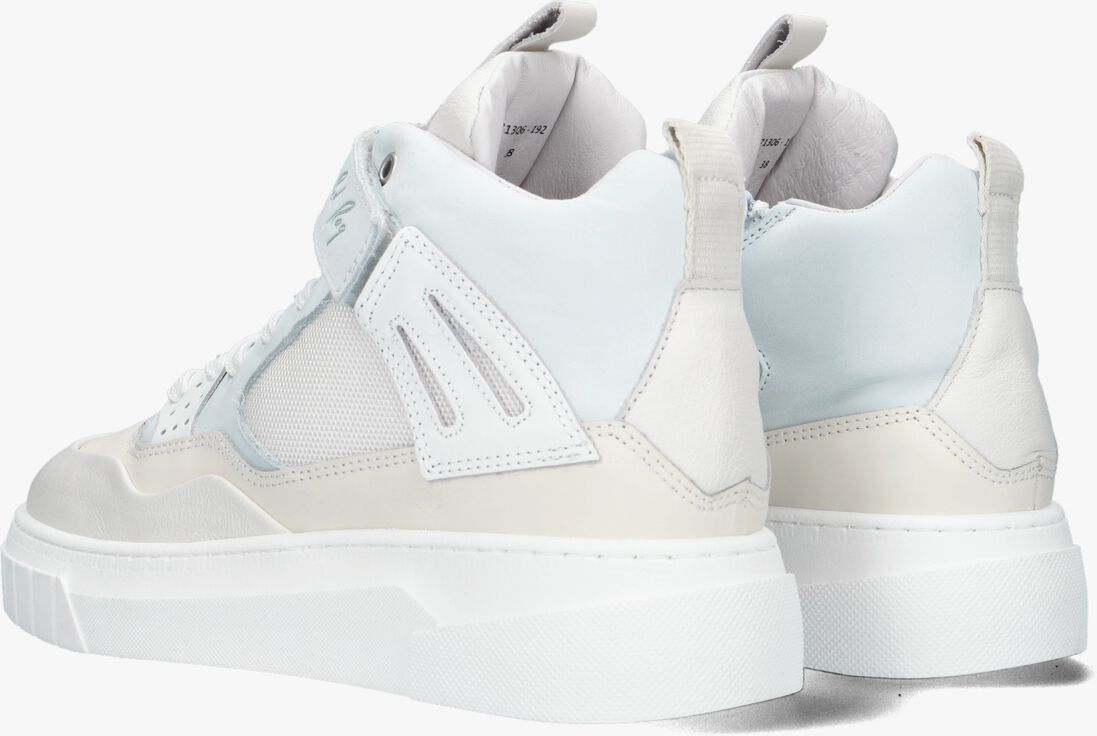 RED-RAG witte red-rag hoge sneaker 71306