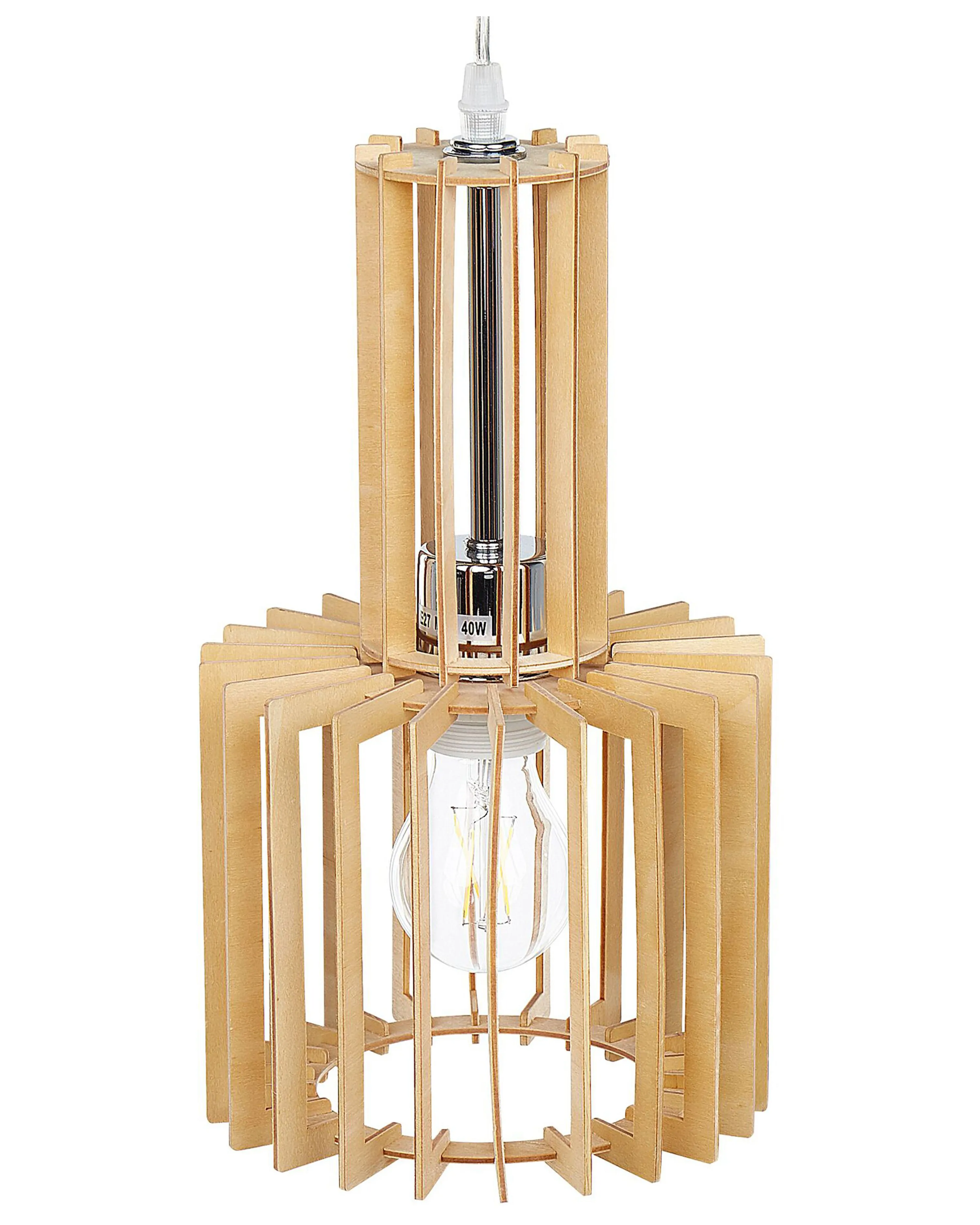 Hanglamp NIARI Lichtbruin