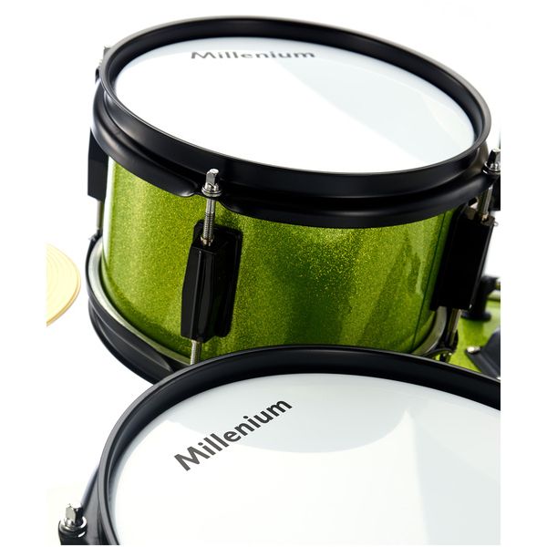Millenium Kinderschlagzeug Set in Green sparkle