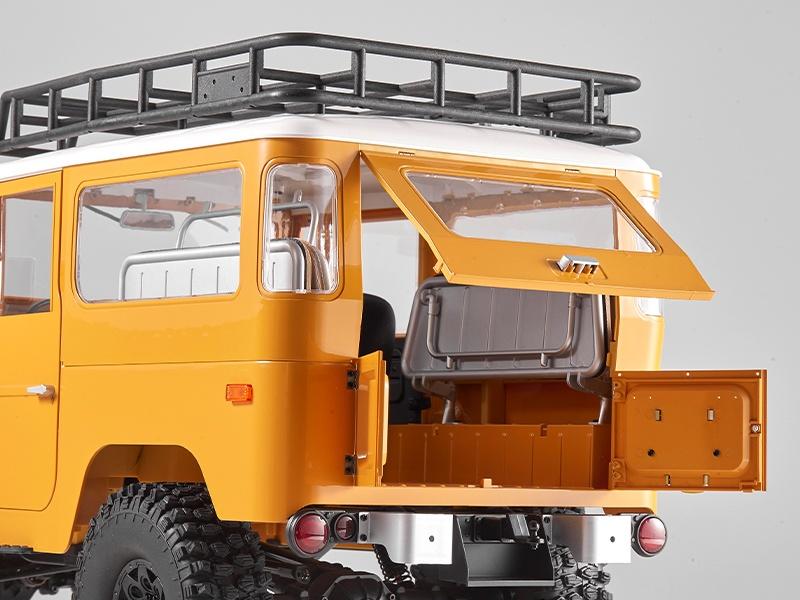 FMS Scale Crawler Toyota Land Cruiser FJ40 Blau, ARTR, 1:10 Detailgetreuer Scaler mit ABS-Hardbody