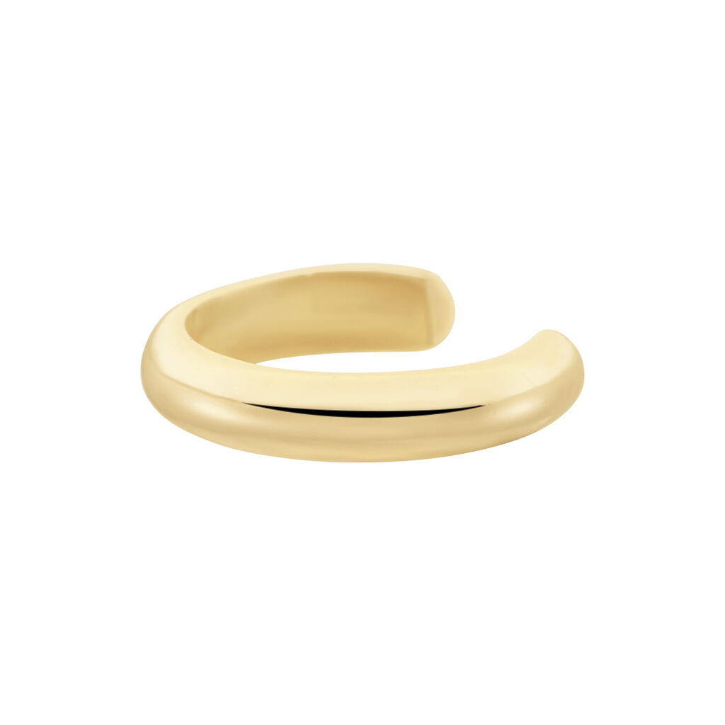 Bijou D'oreille Unitaire Silohe Plaqué Or Jaune