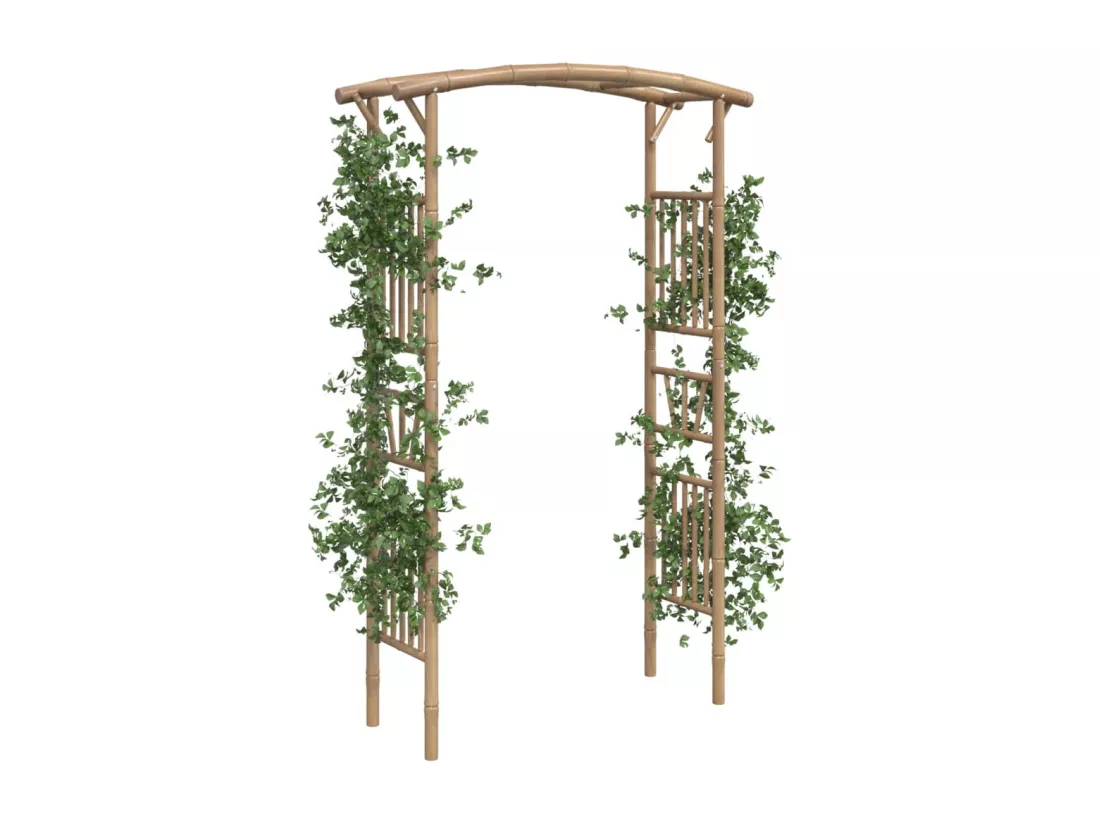 Arche pour rosiers Bambou 118x40x187 cm