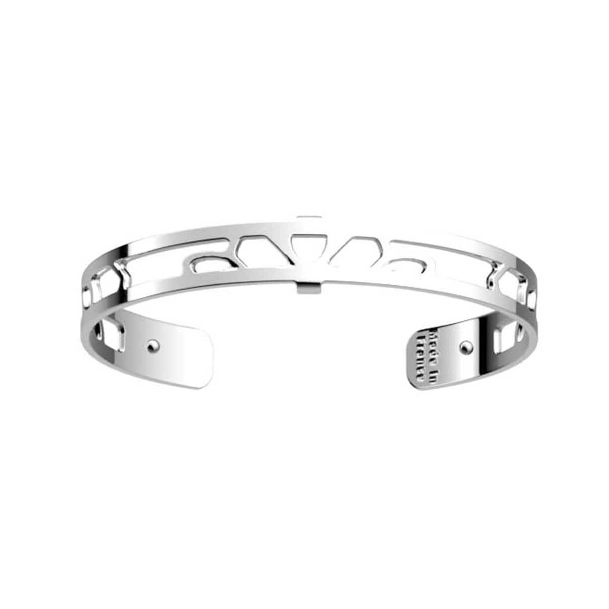 Bracelet jonc Les Gerogettes Arabesque argenté8 mm