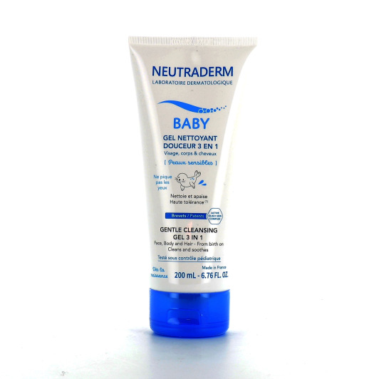 Gel nettoyant corps et cheveux Neutraderm Baby