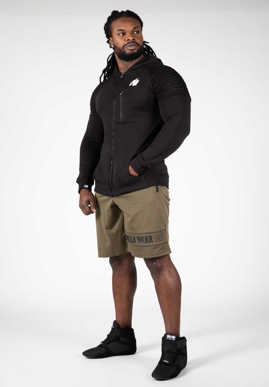 Moletom Gorilla Wear Delta Preto