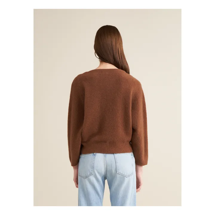 Bellerose Pull Deris Laine - Collection Femme | Marron