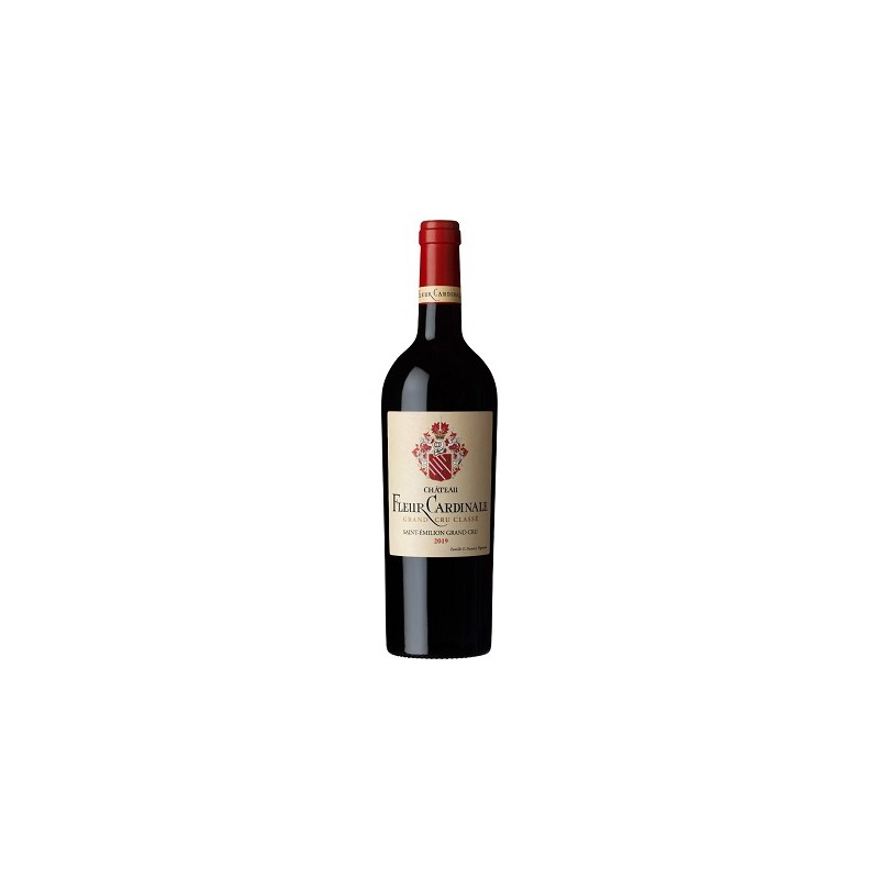 Château FLEUR CARDINALE 2020 - Saint-Émilion Grand Cru - Grand Cru Classé - par Caisse bois de 6 bouteilles 75 cl