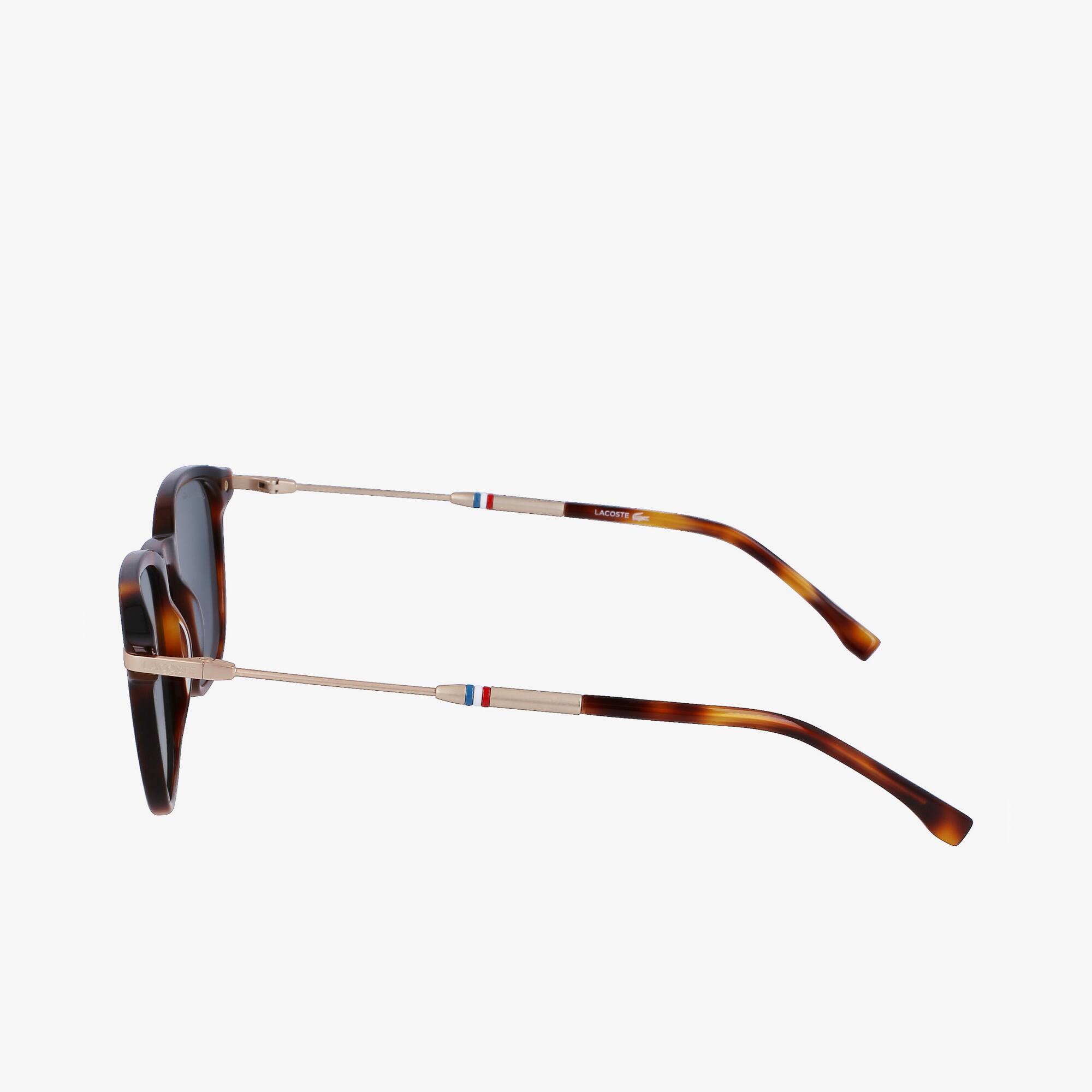 Herren LACOSTE Sonnenbrille aus Acetat Sonnenbrillen - Braun - Lacoste - Herren