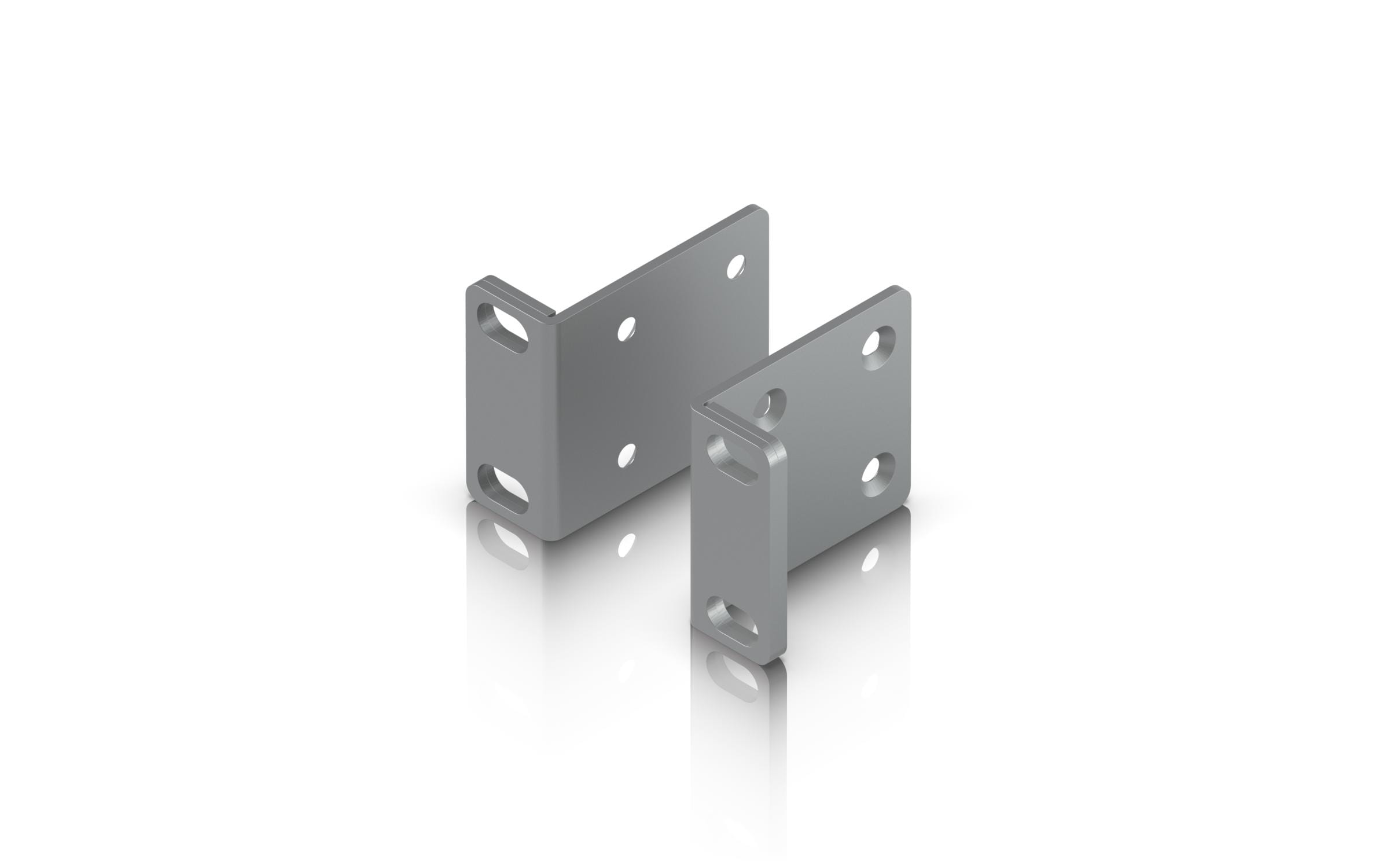 Rack Ear Kit 1UErsatz-Rackwinkel für UniFi 1U Rackmount-Geräte mit mitgelieferten Precision Rack Mount-Einsätzen und Schrauben