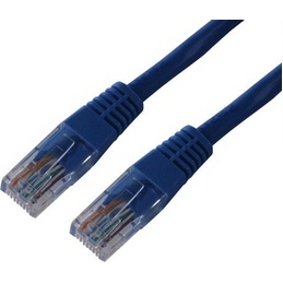 MCL FCC5EM-0.5M/B câble de réseau Bleu 0,5 m Cat5 U/UTP (UTP)