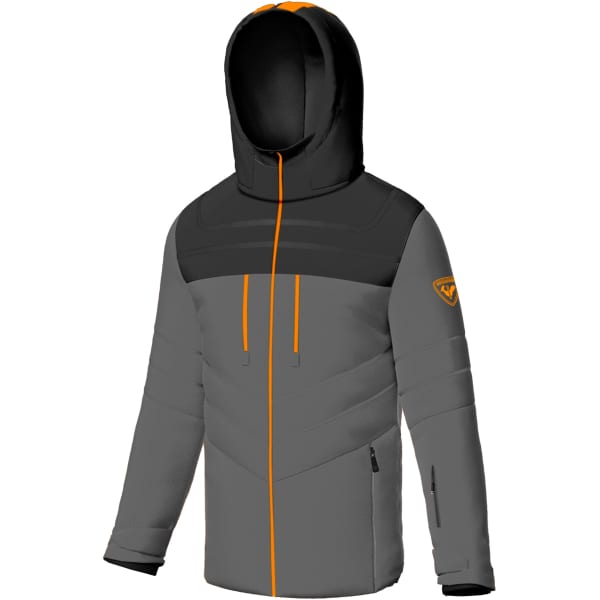 Veste de ski ROSSIGNOL BLACKSIDE PUFFY JKT ONYX GREY
