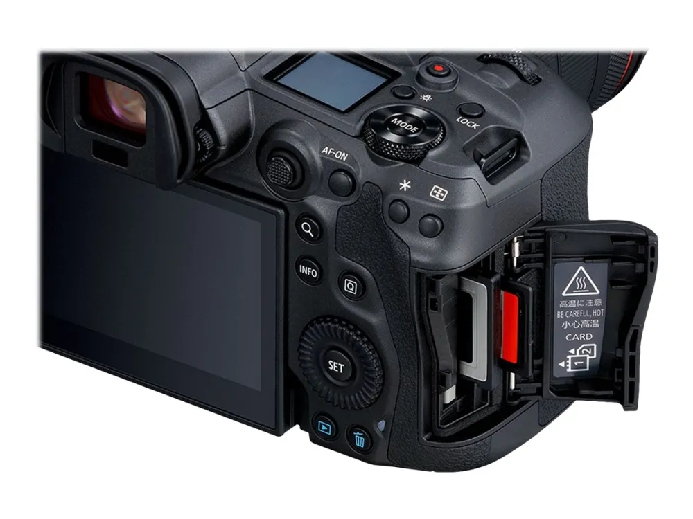 Canon EOS R5 - Digitalkamera - spejlløst - 45.0 MP - Full Frame - 8K / 30 fps - kun kamerahus - Wi-Fi, Bluetooth