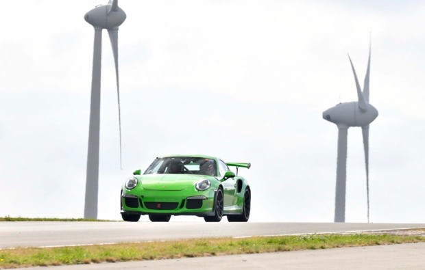Porsche 911 GT3 RS 991 fahren auf der Nordschleife