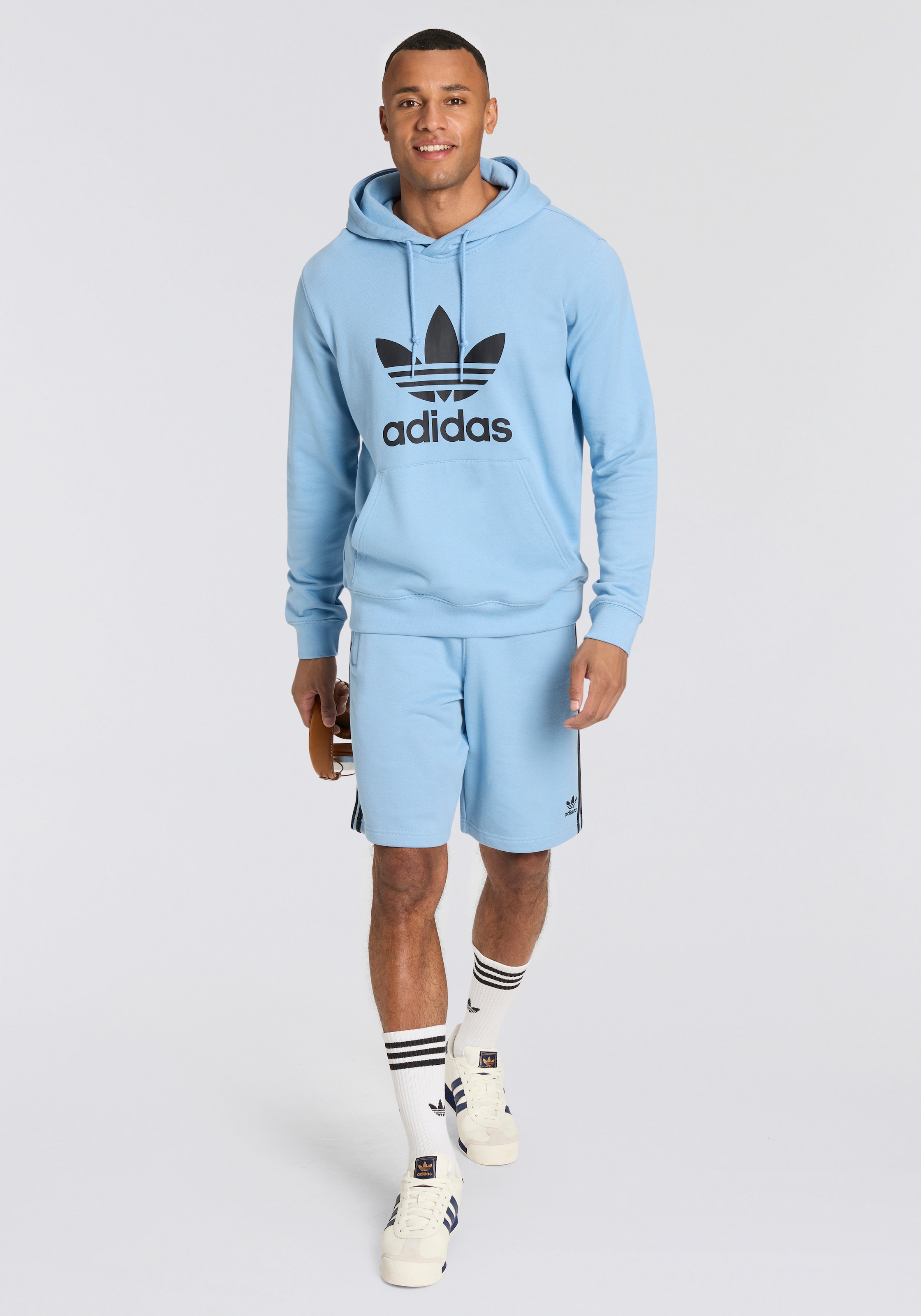 adidas Originals Shorts »3-STRIPE SHORT«  Drei Streifen Sweat Shorts aus weichem French-Terry Material