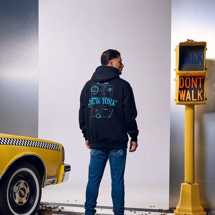 Malelions New York Hoodie Heren