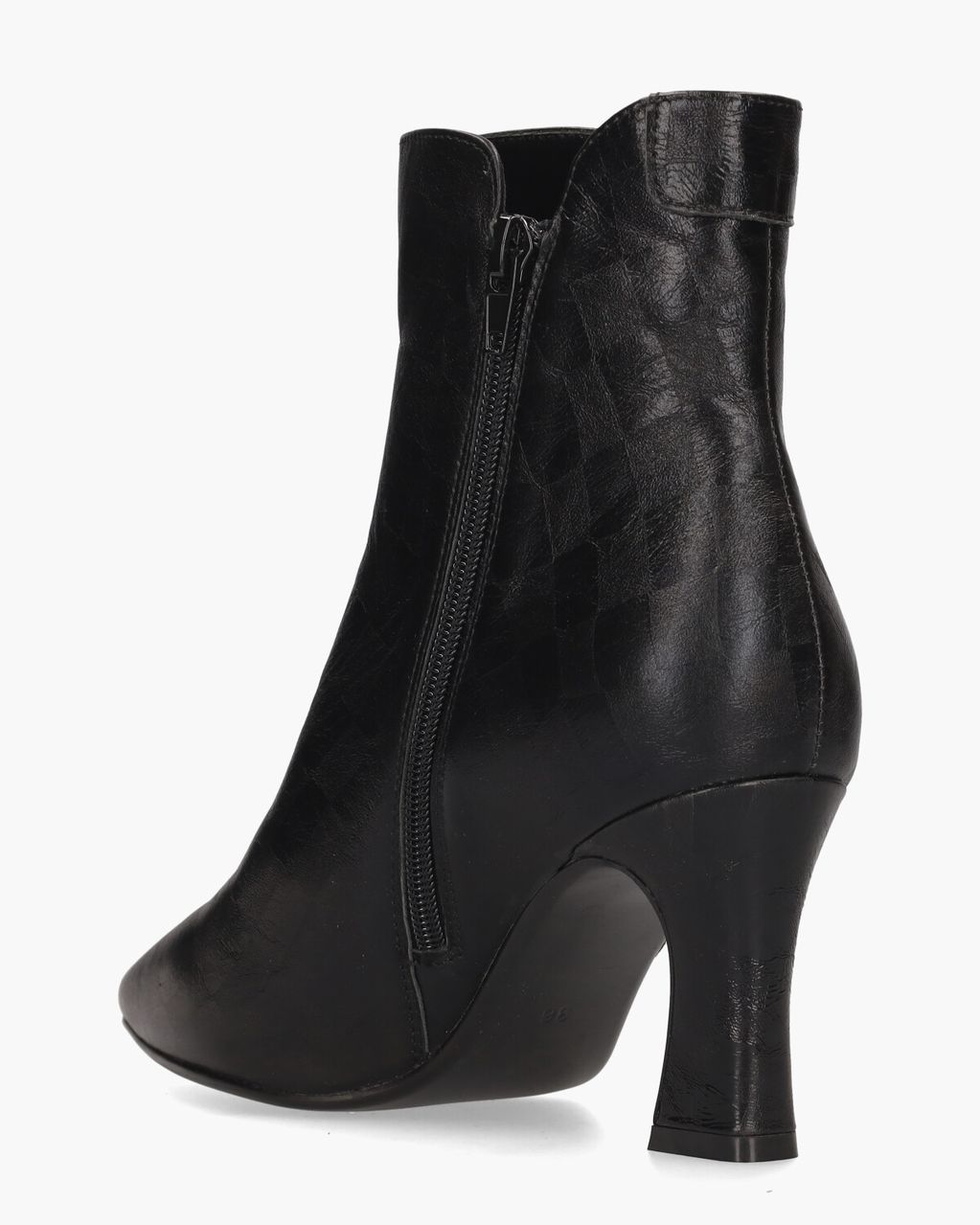 Di Lauro Sterre Zwart Dames Enkelboots