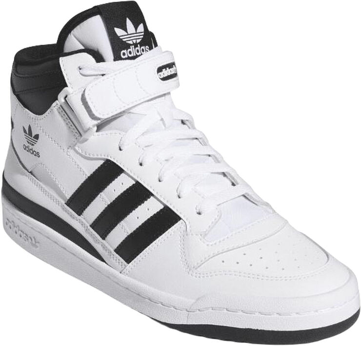 adidas forum mid Ftwwht/cblack/ftwwht