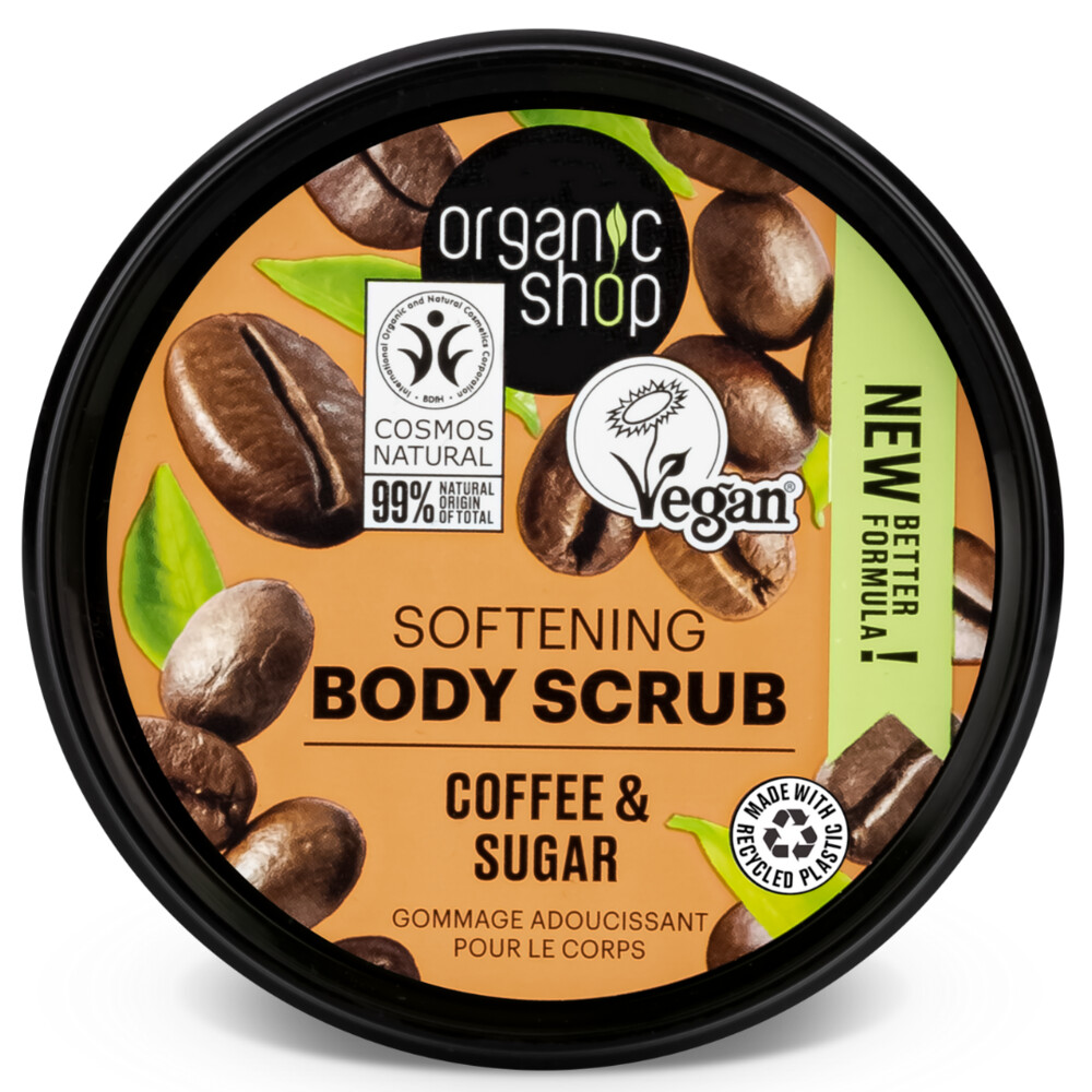 Organic Shop Body Scrub Brazilian Coffee250 ml