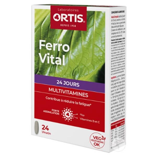 Ferro Vital Multivitaminas - Ferro, Plantas E Vitaminas