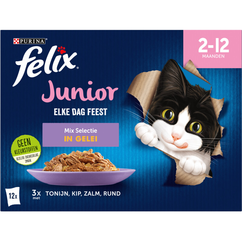 Felix Elke dag feest junior mix selectie gelei