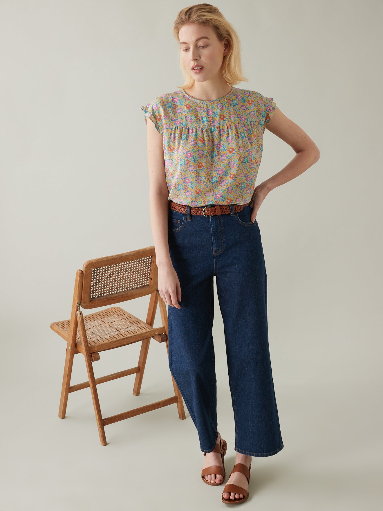 Top femme tissu Liberty - Limited Collection