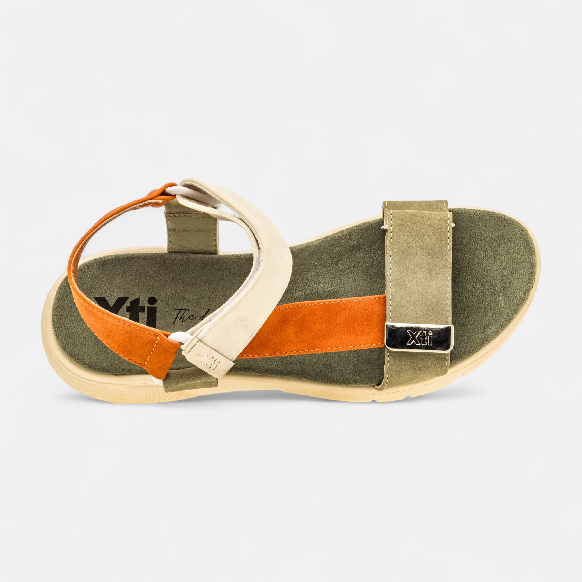 Sandales Femme kaki