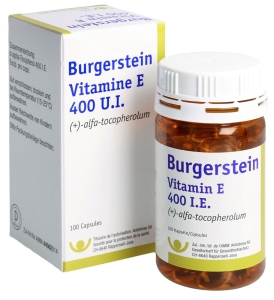 BURGERSTEIN Vitamin E Kapseln 400 I.E., 100 Stück