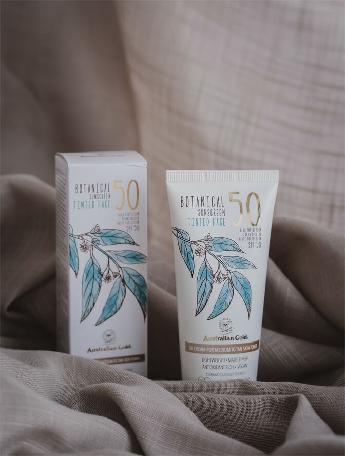 Australian Gold Botanical Tinted Face Medium-Tan SPF 50