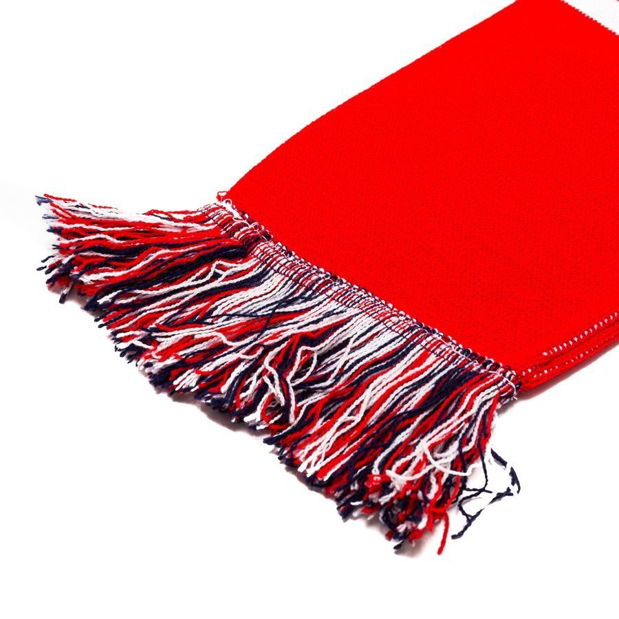 Norvège Hat & Scarf Knitted - Rouge