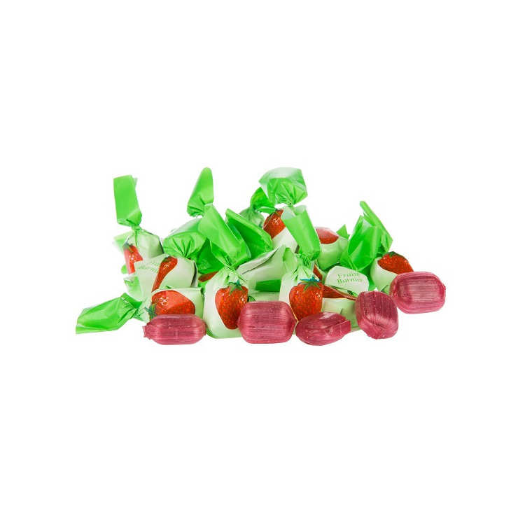 Bonbons fourrés gourmands Fraise - Format économique 1kg