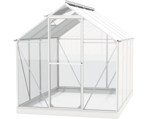 Vitavia Triton 5000 kas, enkelvoudig veiligheidsglas 3 mm, 198 x 256 cm, zilver