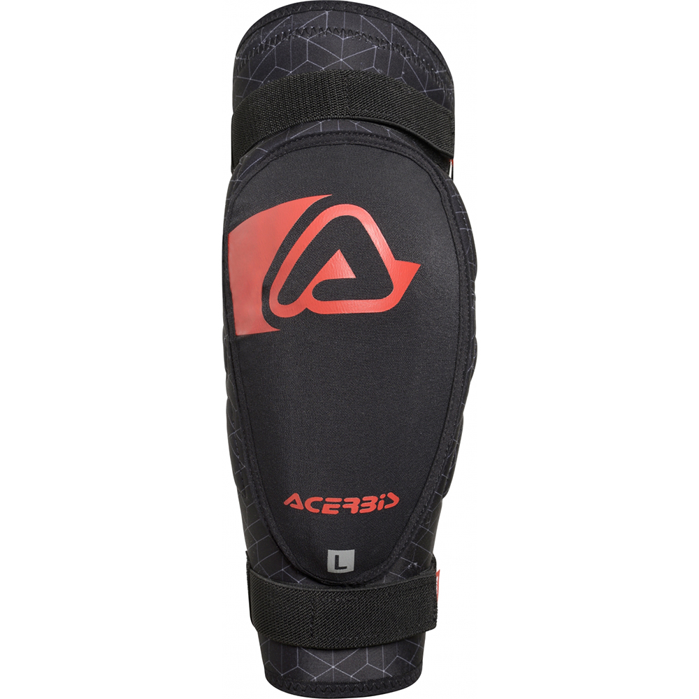 Acerbis - Coudières enfant Soft Kid Noir / Rouge
