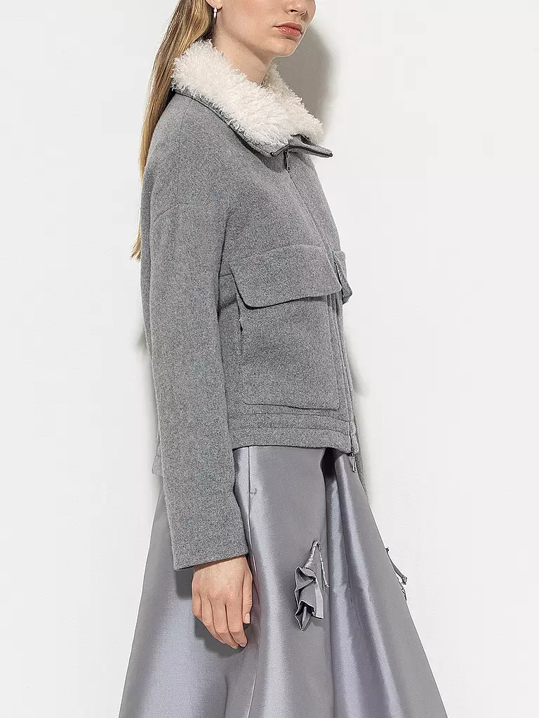LUISA CERANO Jacke grau