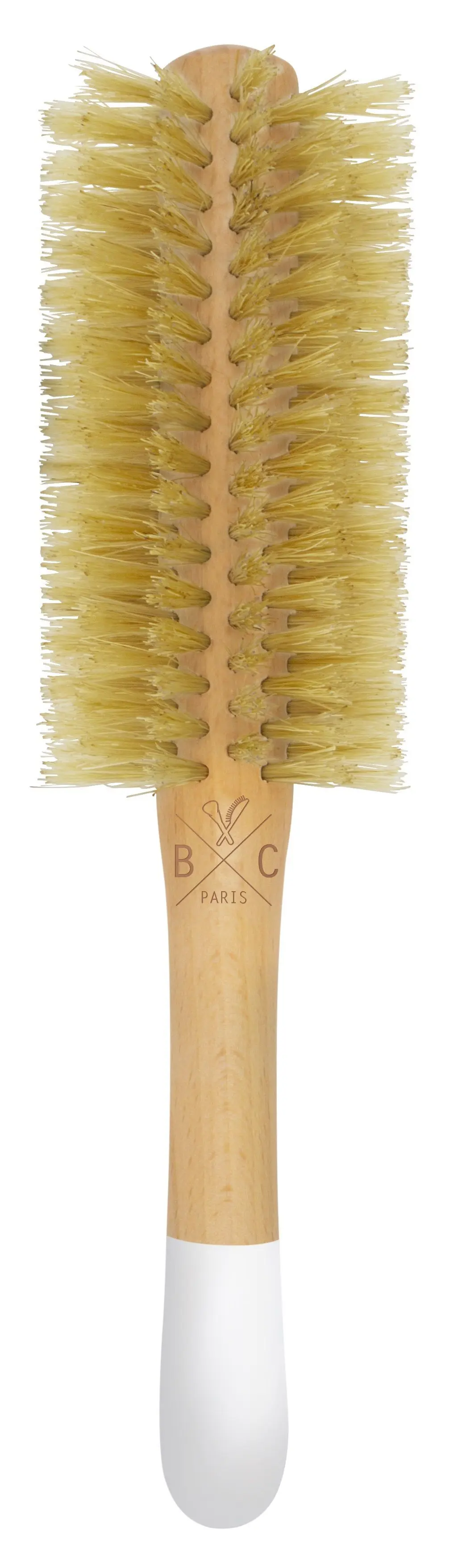 Bachca - BACHCA Brosse à Cheveux Ronde Picots Sanglier- Brosse et peigne