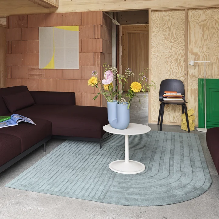 Muuto - Relevo Teppich, 200 x 300 cm, burnt orange