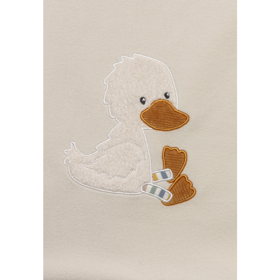 Sterntaler Schmusedecke Fleece Ente Edda ecru 100 x 75 cm