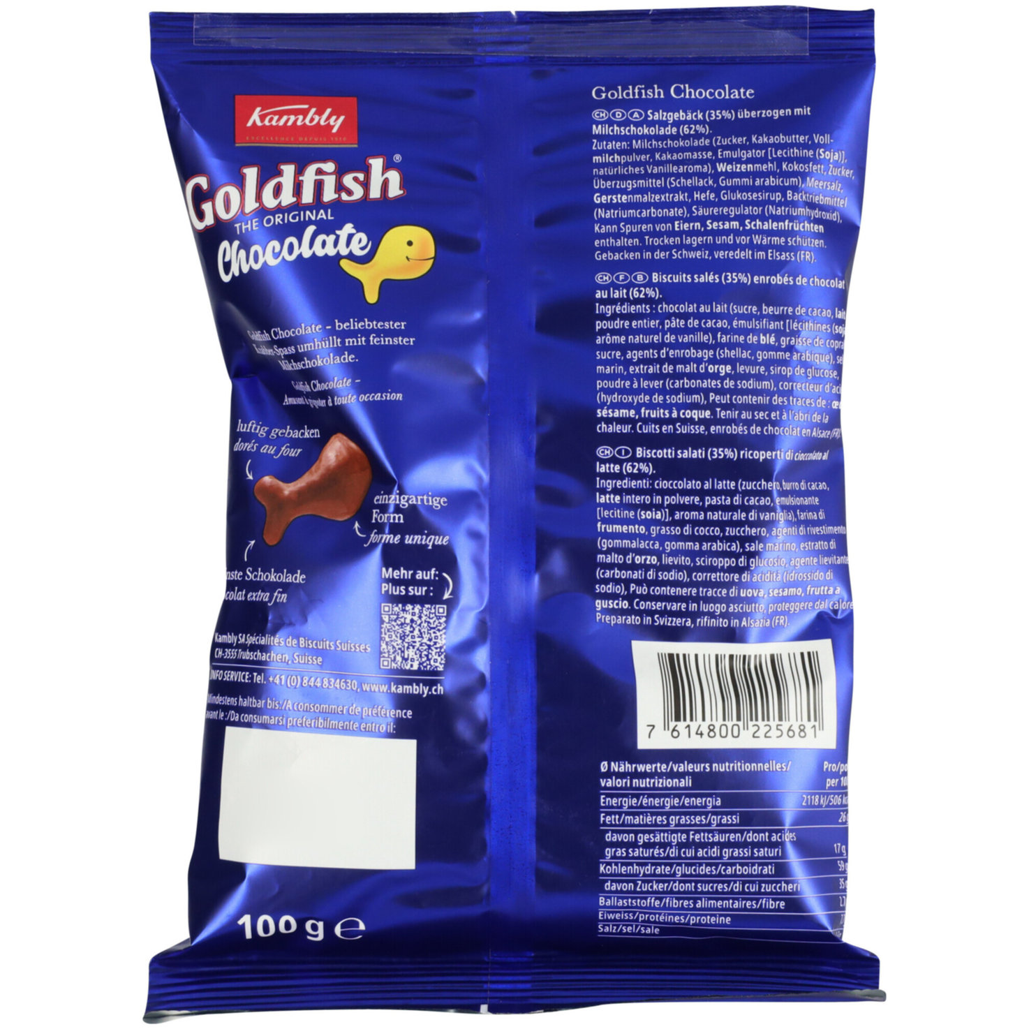 Kambly Goldfish Chocolate