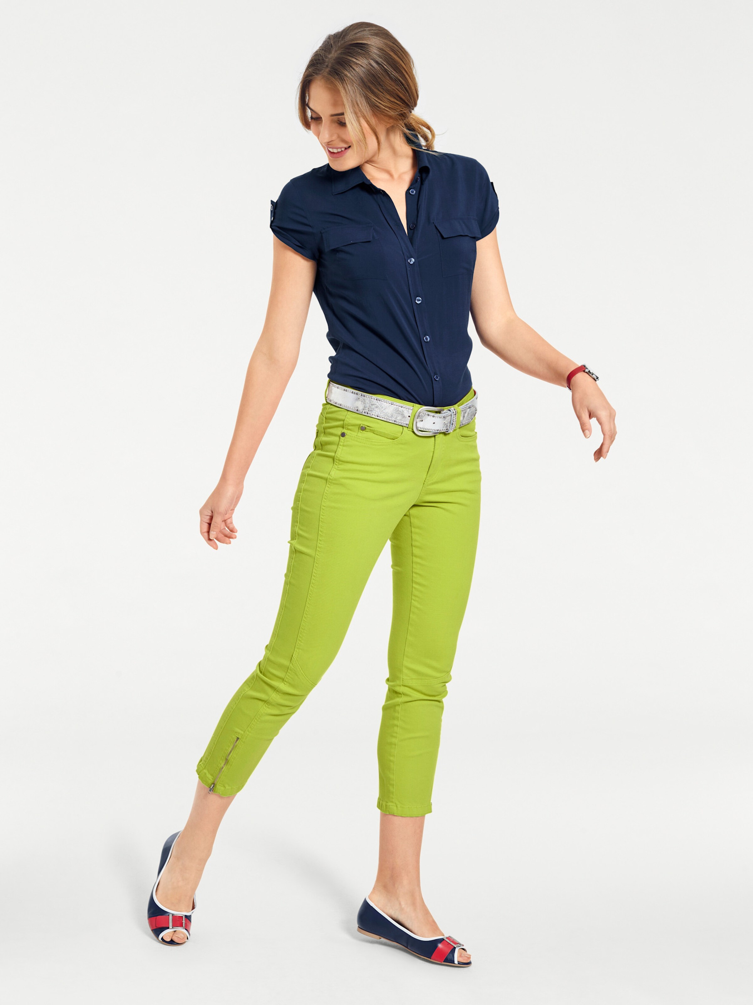 heine Röhrenhose in kiwi