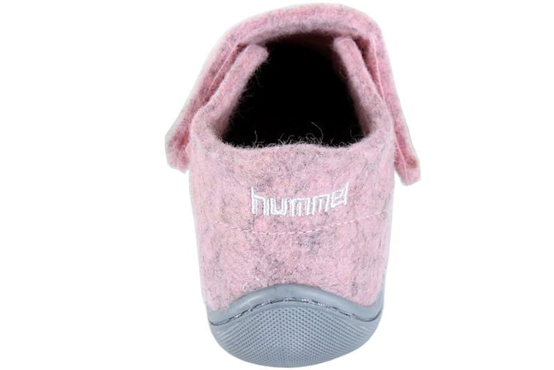 HUMMEL WOOL SLIPPER INFANT HJEMMESKO I ROSA ULD