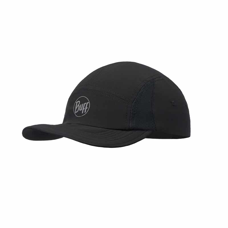 Buff 5 Panel Go Cap (Black)