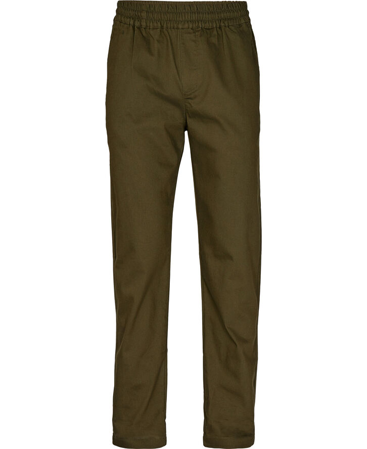 RVLT - Revolution Casual trousers with elastic waist Army