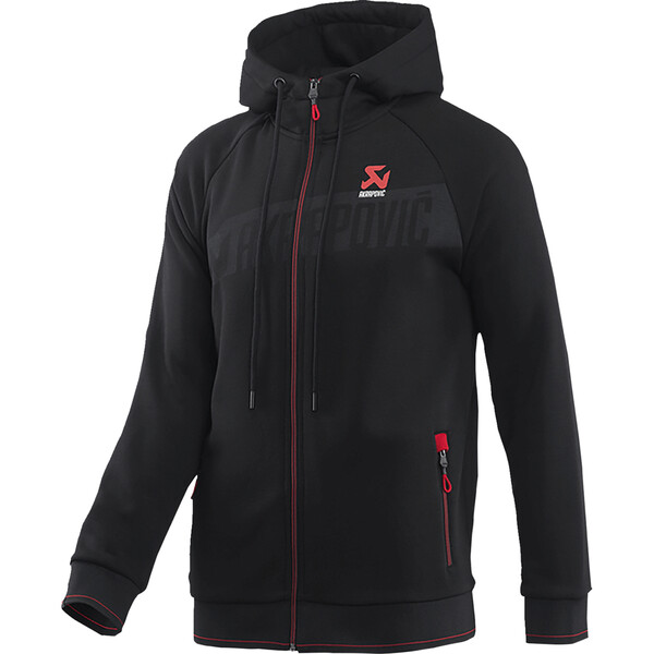 Akrapovic - Veste zippée à capuche Noir