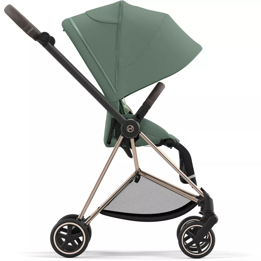 cybex PLATINUM Kombikinderwagen New Mios Rosegold Leaf Green