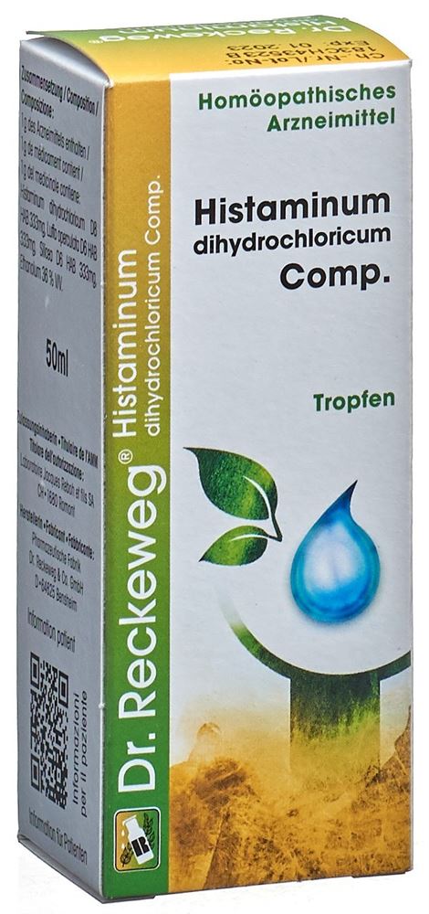 RECKEWEG R183 Histaminum dihydrochloricum Comp. Tropfen 50 ml