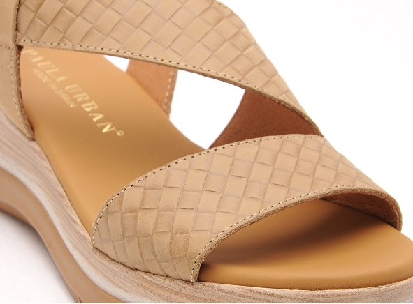 Paula urban nu pieds talons femme 24638 marron