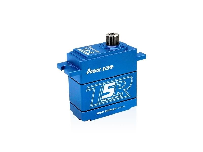 PowerHD Servo TR-5, Wasserdicht, 8.8 kg, Digital HV Wasserdichtes Mini Servo mit Metallgetriebe