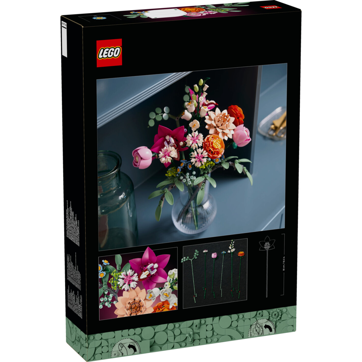 LEGO® Botanicals 10342 Rosafarbener Blumenstrauss 18+ Jahren